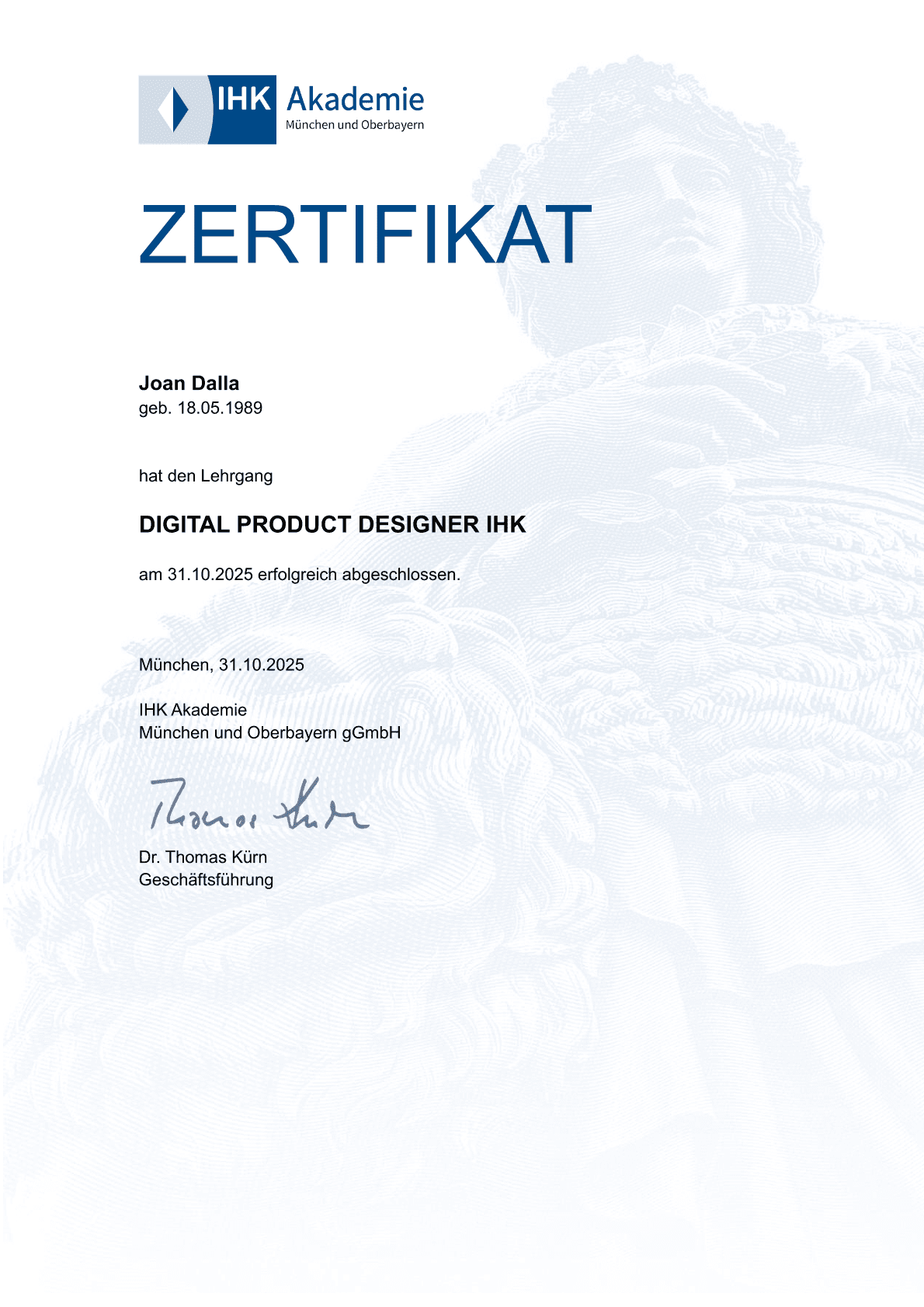 Digital Product Designer IHK